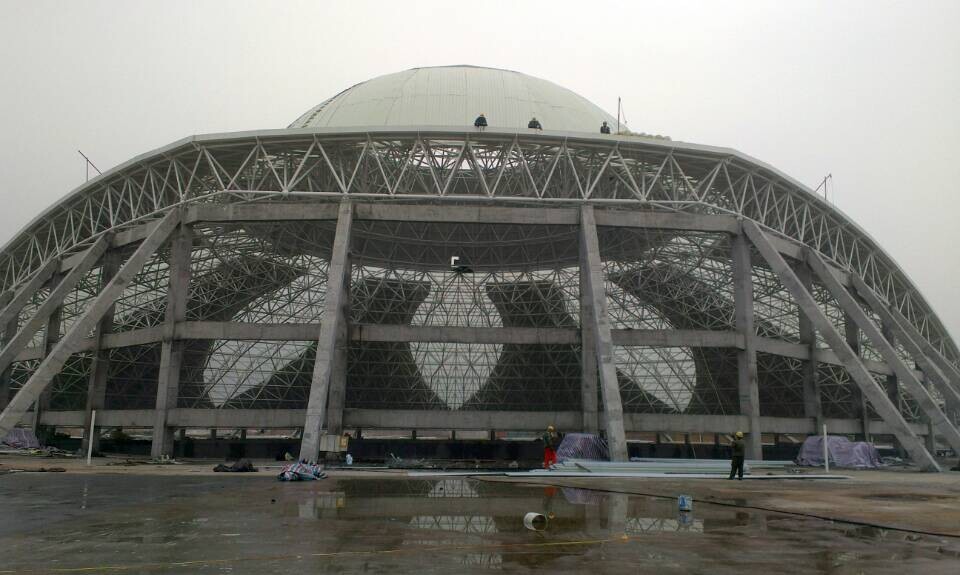 苏州温泉馆网架工程